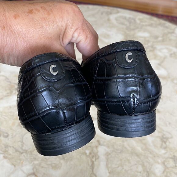 Circus by Sam Edelman Hannon Croc Embossed Penny Loafers - Picture 6 of 13